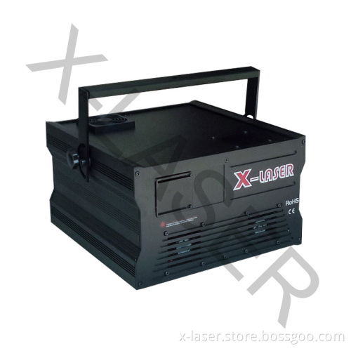5W RGB Full Color Animation with SD Card Building Ads Laser Light